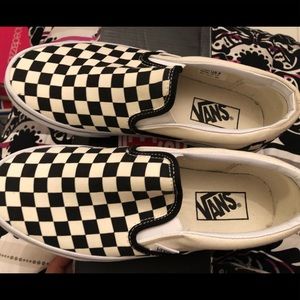 Classic Black & White Check Vans